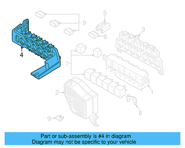 Relay Plate 8D1-937-545 - View 8