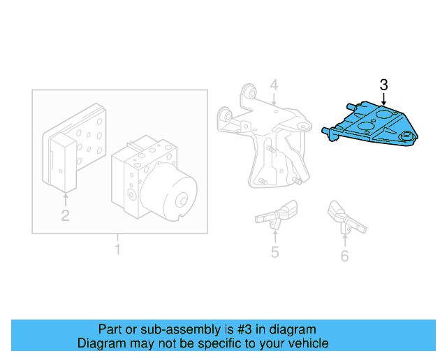 Mount Bracket Holder 1K0-614-235-D - View 2