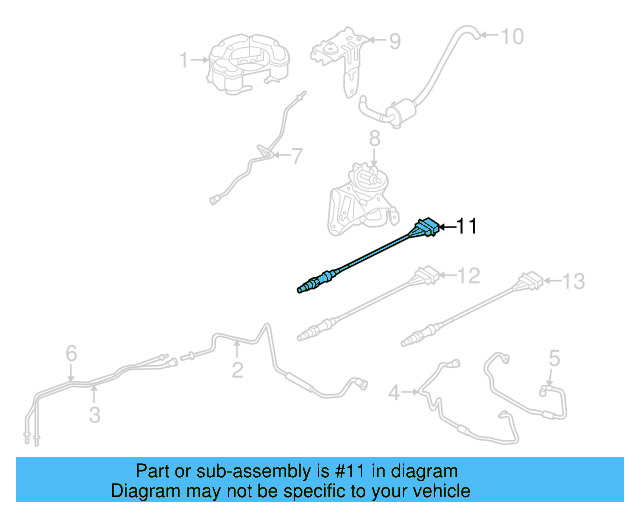 Oxygen Sensor 06J-906-262-AA - View 22
