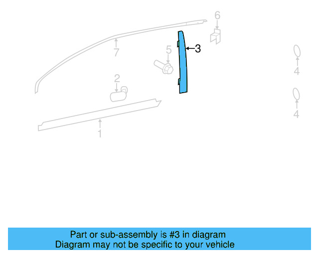 Door Applique 1K5-837-902-D-03C - View 10