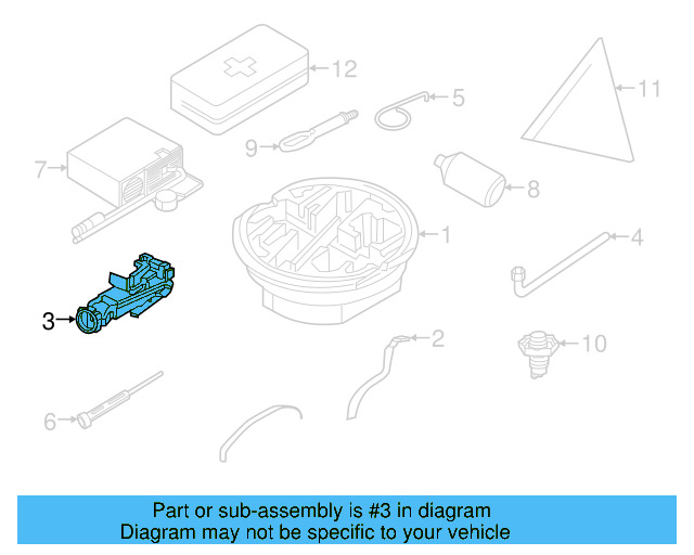 Floor Jack 1K0-011-031-P - View 3