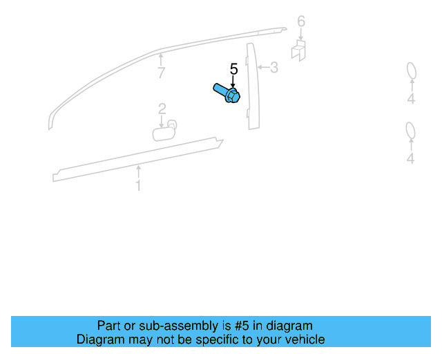 Applique Screw N-908-868-02