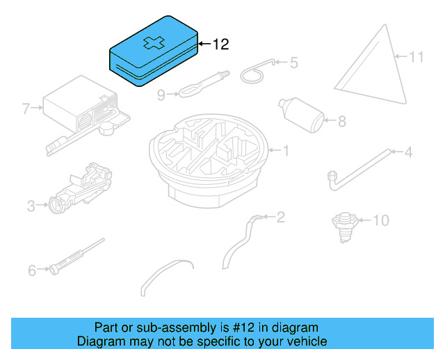 First Aid Box 8P0860282