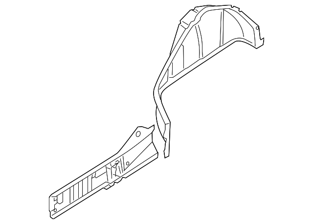 Inner Wheelhouse 1K6-809-852-B - View 30