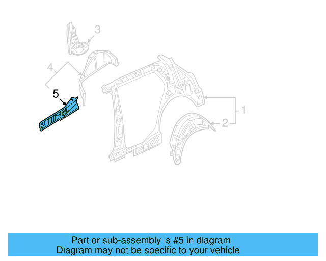 Wheel Housing Bracket 1K0-813-087 - View 14