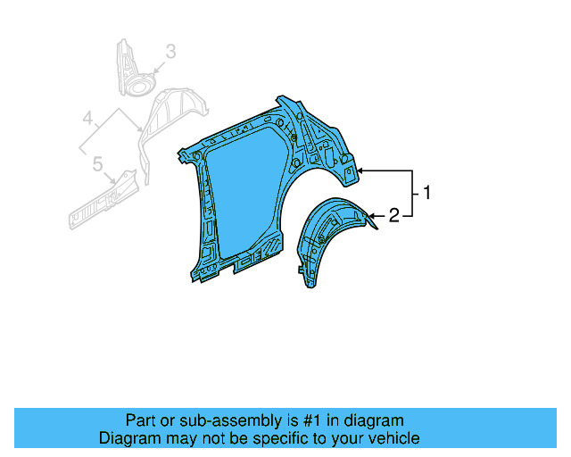 Inner Panel 5K4-809-403-B
