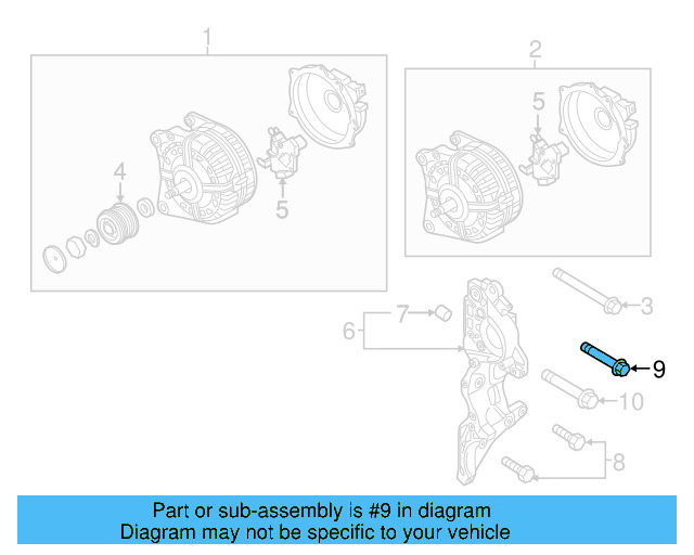 Mount Bracket Mount Bolt N-106-833-01 - View 5