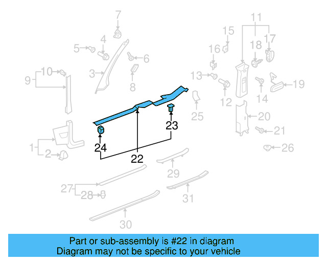 Body B 4A0-867-276-A - View 11