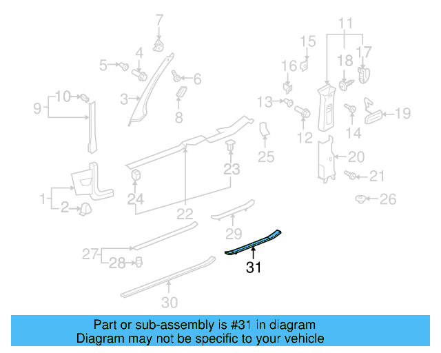 Scuff Plate 1K4-853-806-C-61E