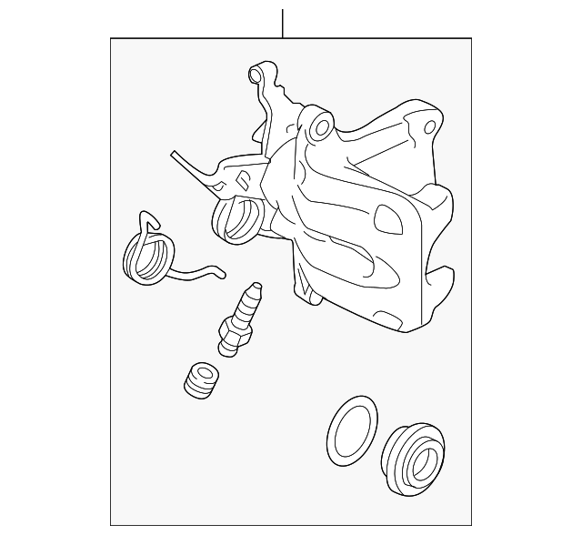 Disc Brake Caliper 5K0-615-423 - View 10