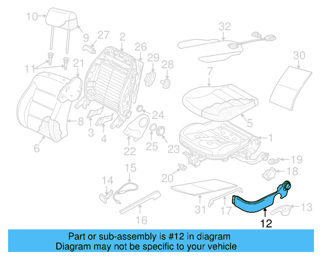Outer Panel 1J4-881-319-L-Q70 - View 5