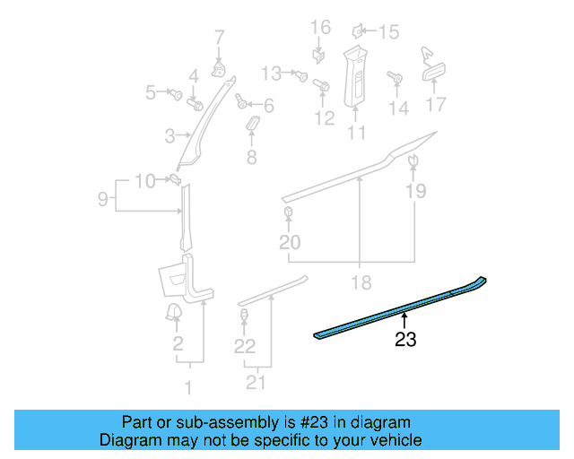 Scuff Plate 1K3-853-803-C-61E - View 5