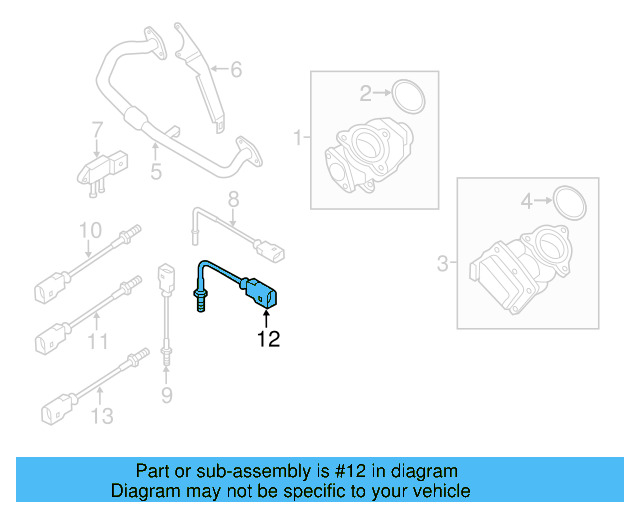 Converter & Pipe Gasket 1K0-253-115-AE - View 28