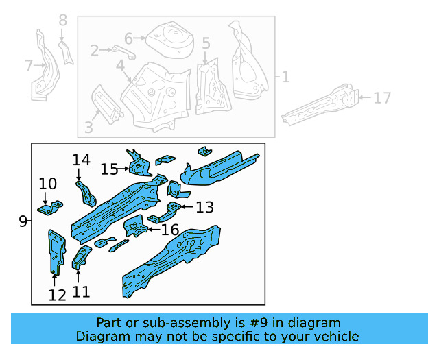 Rail Assembly 3QF-802-036-A - View 6