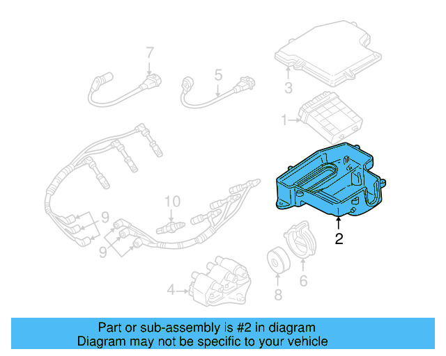 ECM Housing 8D1-907-355-B - View 7