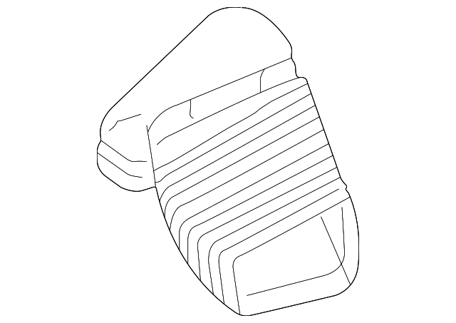 Intake Duct 3B0-129-617-G - View 3