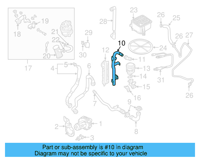 Bracket 3B0-906-615 - View 7