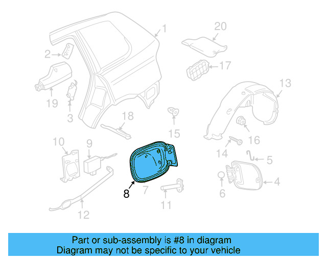 Fender Liner Extension Screw N-103-546-02 - View 52