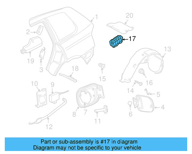 Vent 4A0-819-181-A - View 8