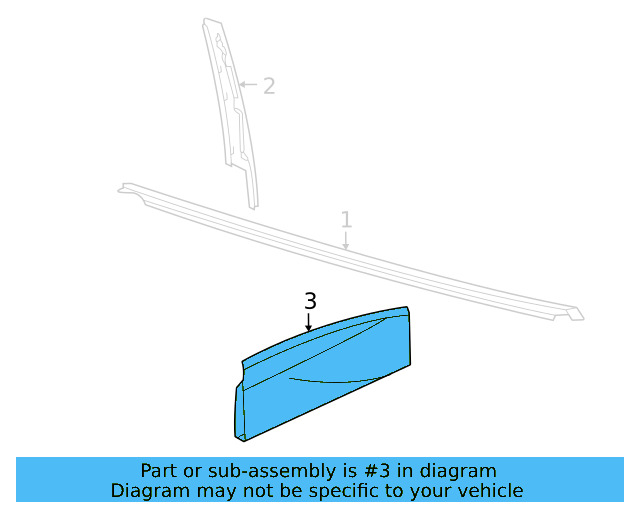 Trim Molding 11A-853-688-E-XJW