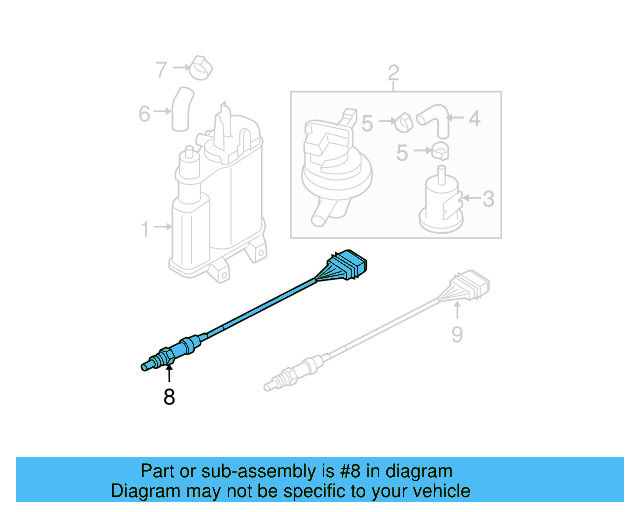 Oxygen Sensor 06J-906-262-AA - View 25