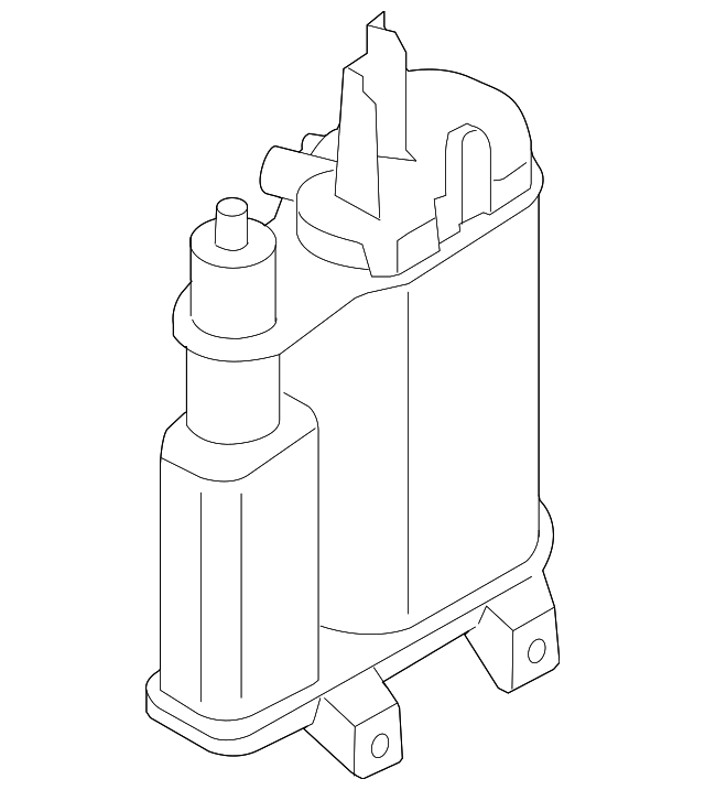 Vapor Canister 3C0201801E - View 7