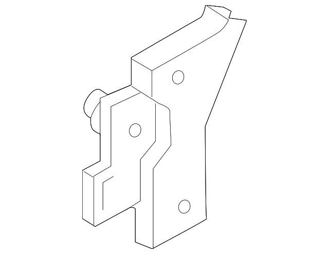 Hood Release Handle Bracket 6R1-823-633 - View 32