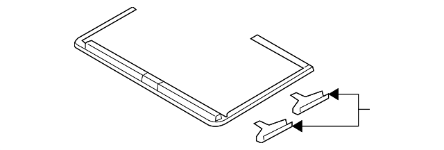 Sunshade 1K0-877-255-B-BR2 - View 5