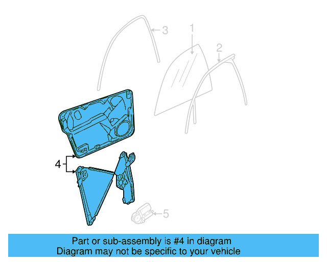 Window Regulator 3B1-837-462 - View 9