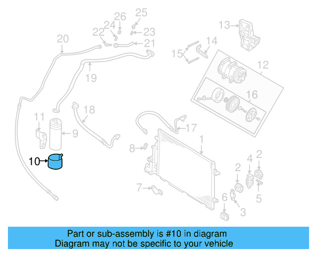 Dehydrator Holder 3B0-260-197 - View 7