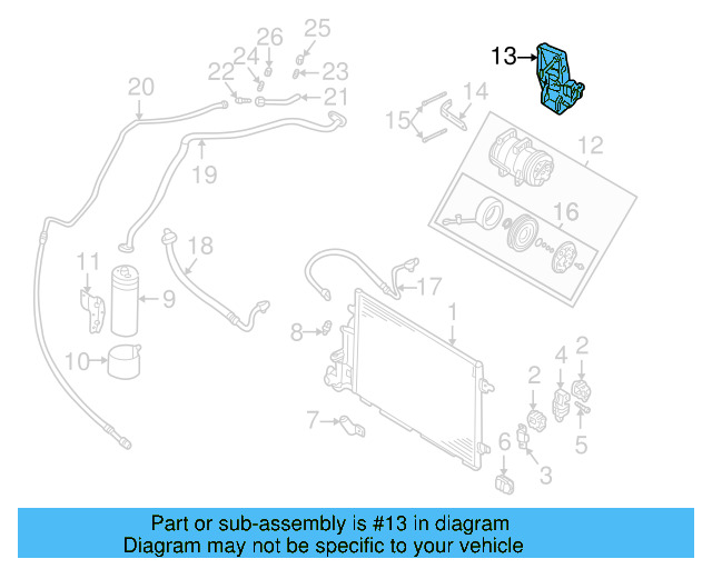 Mount Bracket 038-260-885-C - View 2
