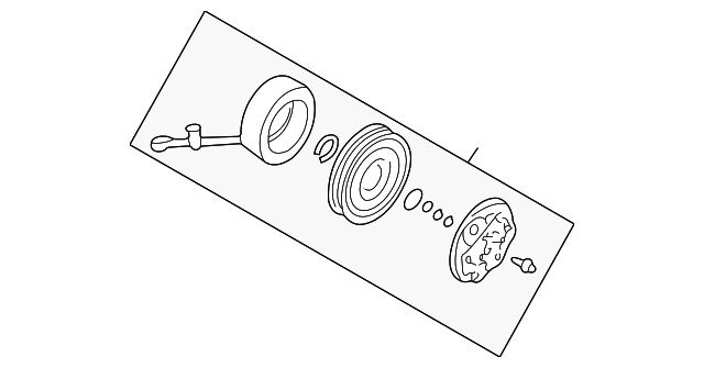 A/C Compressor Clutch 4B0-260-811 - View 2