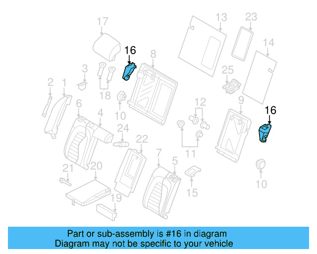 Lock 8K5-885-682-B-4PK - View 3