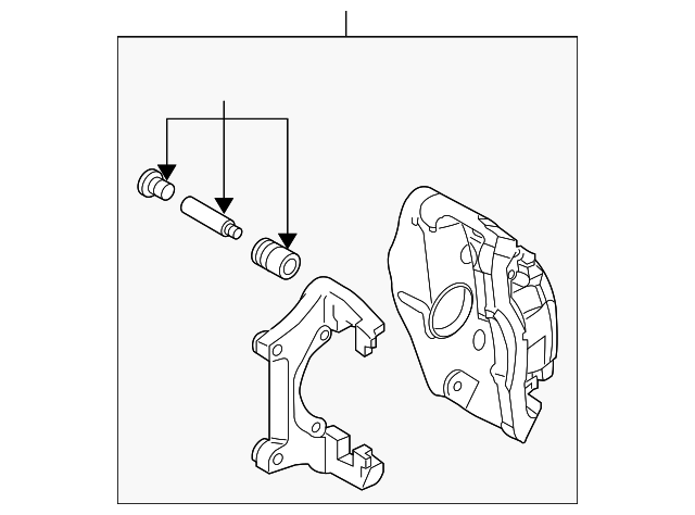 Caliper 1K0-615-123-E - View 45