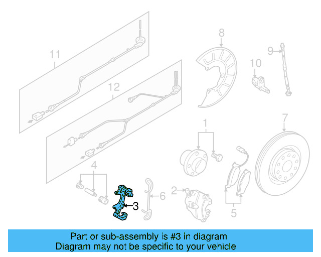 Caliper Mount 1K0-615-125-D - View 23