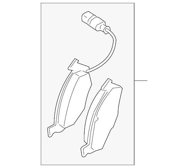 Brake Lining Front 3C0-698-151-K - View 59