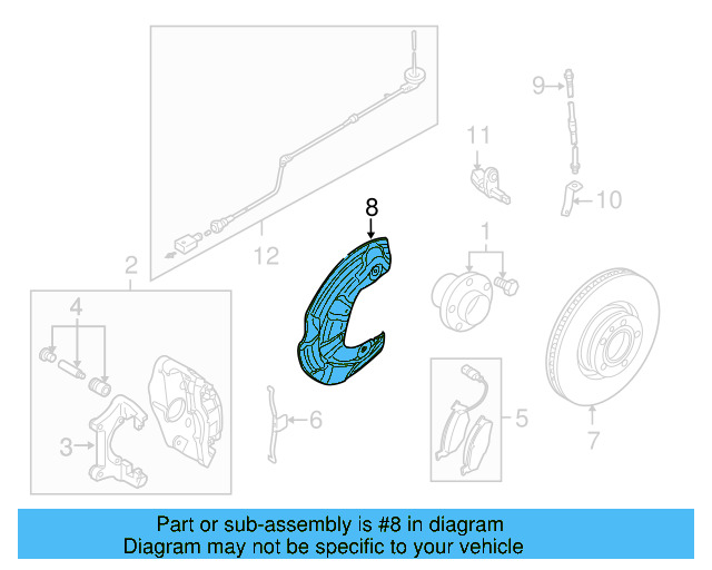 Splash Shield 1K0-615-312-F - View 58