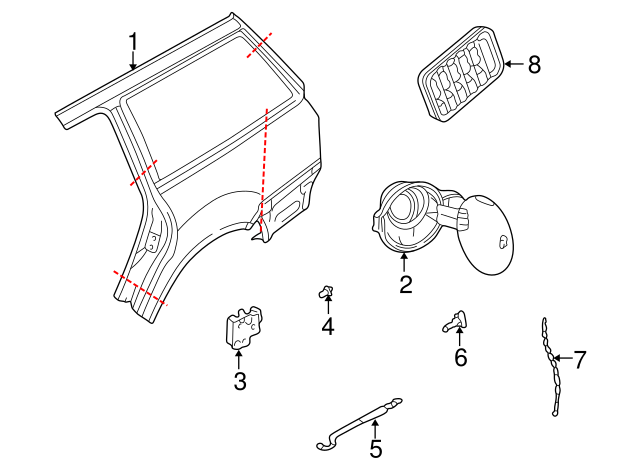 Guide Seal 3B0-810-911-A - View 3