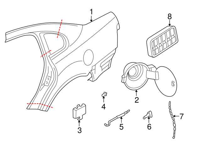 Guide Seal 3B0-810-911-A - View 43