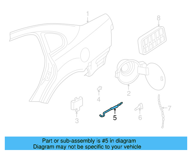 Release Rod 3B0-959-789 - View 11