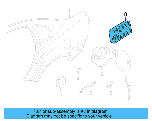 Vent 4A0-819-181-A - View 11