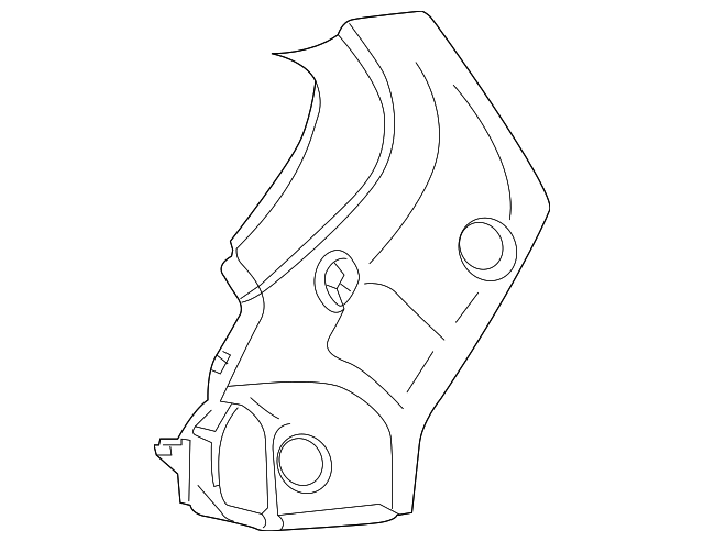 Trunk Trim Panel 1Y0-863-667-B-71N