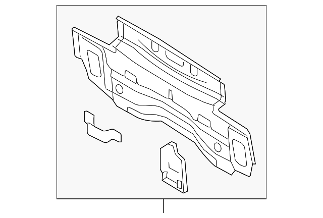Rear Body Panel 3C5-813-301