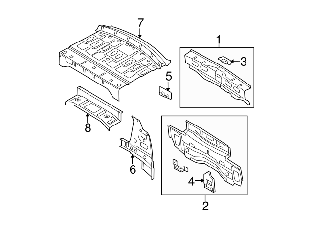 Tie Down Hook 1J0-804-299 - View 29