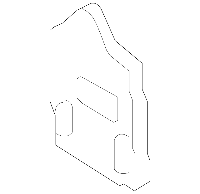 Rear Body Panel Bracket 3C5-813-589 - View 6