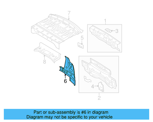 Tail Lamp Pocket 3C5-813-319 - View 4