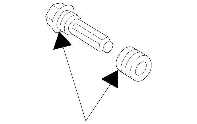 Caliper Mount Bushing Kit 5K0-698-470 - View 16