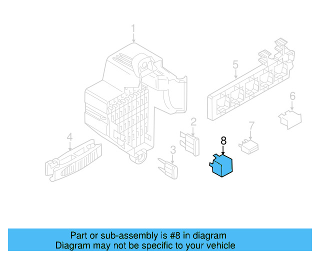 Fuel Pump Relay 4H0-951-253-A - View 62