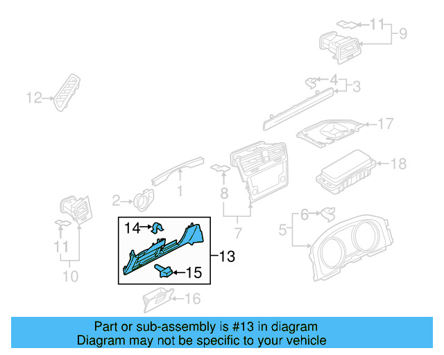 Lower Trim 5GM-858-365-B-ZA2 - View 10