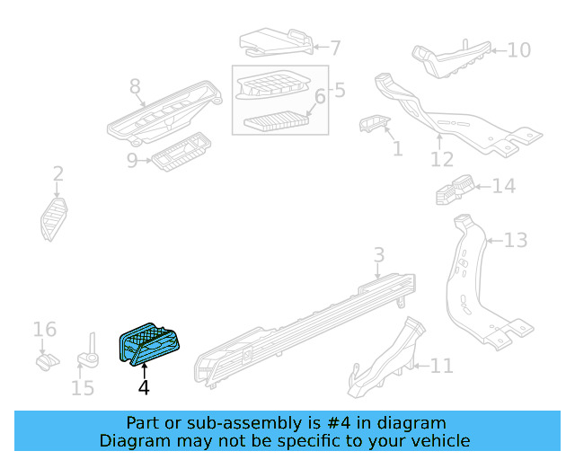 Side Outlet 561-819-703-G-ADQ